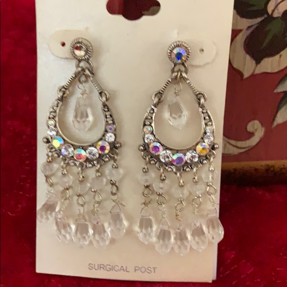 Hanging earrings